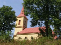Byšičky - kostelík sv. Petra a Pavla