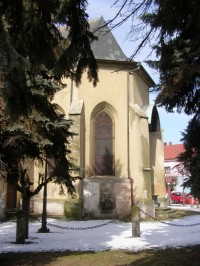 Chlumec nad Cidlinou - kostel sv. Voršily