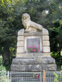 Vršce - pomník obětem 1. sv. války