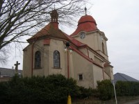 Velký Vřešťov - kostel
