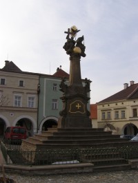 Nové Město nad Metují - sousoší Nejsvětější Trojice