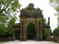 Hořice - Gothard - hřbitovní portál