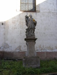 Lomnice nad Popelkou - socha sv. Jana Nepomuckého 