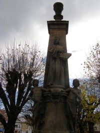 Lomnice nad Popelkou - pomník Mistra Jana Husa