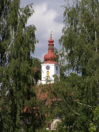 Velešice - kostel Nanebevzetí Panny Marie