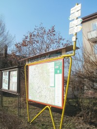 Týniště nad Orlicí - hlavní turistický rozcestník