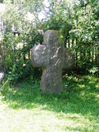 smírčí kříž v obci Přibyslav