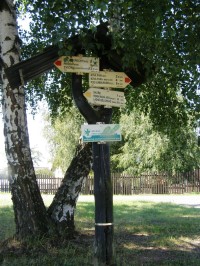 turistické rozcestí Přibyslav