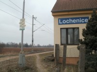 turistické rozcestí Lochenice - žst