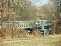 Kunětice - železný most