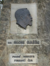 Gothard - pomník Dr. Aloise Rašína
