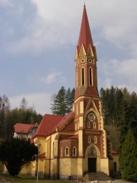 Trutnov - evangelický kostel, síň Bohuslava Martinů