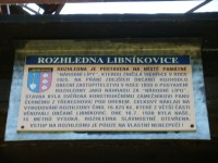rozhledna Libníkovice - informační deska
