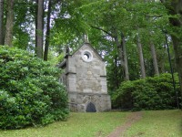 Lázně Jeseník - kaple s mauzoleem Vincenze Priessnitze