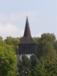 Hronov - kostel Všech Svatých se zvonicí