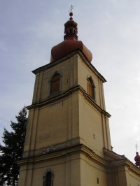 Chvalkovice - kostel sv. Jiljí
