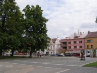 turistické rozcestí Vysoké Mýto - náměstí Přemysla Otakara II