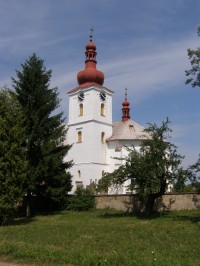 Velešice - kostel Nanebevzetí Panny Marie 