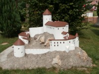 model hradu Korlátka - Park miniatúr