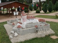 model Čachtického hradu - Park miniatúr