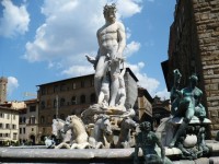 náměstí Piazza della Signoria - Neptunova kašna