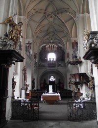 Želiv - klášterní kostel Narození Panny Marie