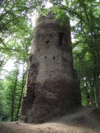zřícenina hradu Chřenovice