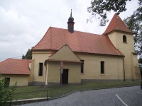 Zruč nad Sázavou - kostel Povýšení sv. Kříže