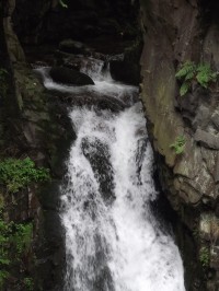 horní část vodopádu