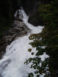Bad Gastein - vodopád  (Bad Gasteiner Wasserfälle)