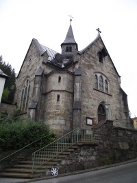 Bad Gastein – evangelický kostel sv. Kryštofa  (Christophoruskirche)