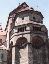 Třebíč – bazilika sv. Prokopa (památka UNESCO)