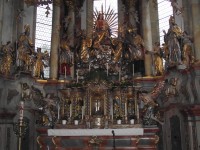 detail hlavního oltáře