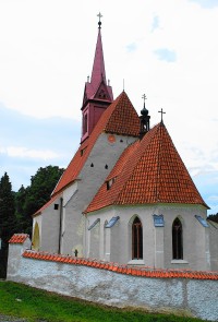 Zátoň (u Větřní) - kostel sv. Jana Křtitele