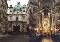 Vídeň – kostel sv. Petra  (Wien – Peterskirche)