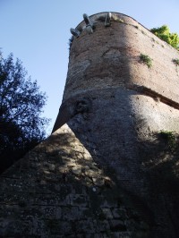 městské hradby v Sieně