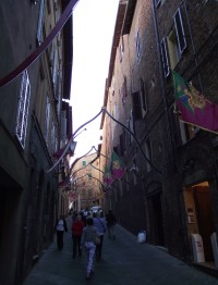 v uličkách Sieny