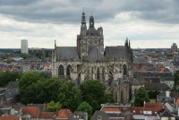 nejkrásnější pozdně gotická katedrála v Holandsku