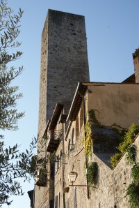 San Gimignano - věž Cugnanesi  (La Torre dei Cugnanesi)