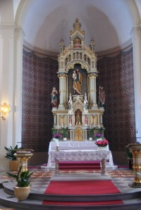 hlavní oltář sv. Josefa