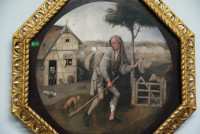 Hieronymus Bosch - Marnotratný syn (v podobě podomního obchodníka)