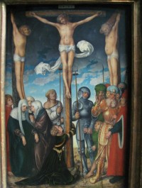 Lucas Cranach st. - Ukřižování Krista