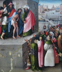 Hieronymus Bosch - Ecce Homo neboli Posmívání Kristu