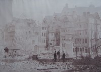 frankfurtské Staré Město (Altstadt) v roce 1944