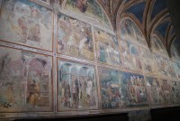 fresková výzdoba baziliky