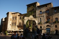 San Gimignano – náměstí Piazza della Cisterna