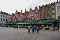 Bruggy - náměstí Grote Markt  (Brugge – Markt)