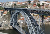 Porto – most krále Ludvíka I.  (Ponte de D. Luís I)