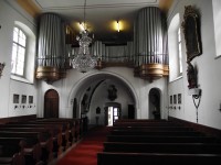 interiér kostela