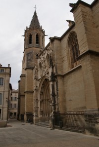 katedrála v Carpentras. 